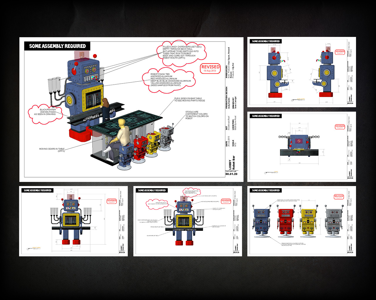 Robot Bar & Hutch